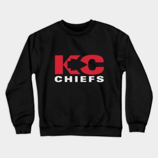 Kansas City Chiefs by Buck Tee Originals Crewneck Sweatshirt